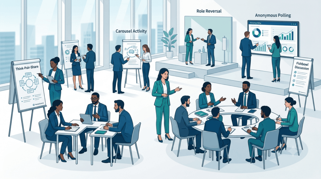 Facilitation activities for difficult participants