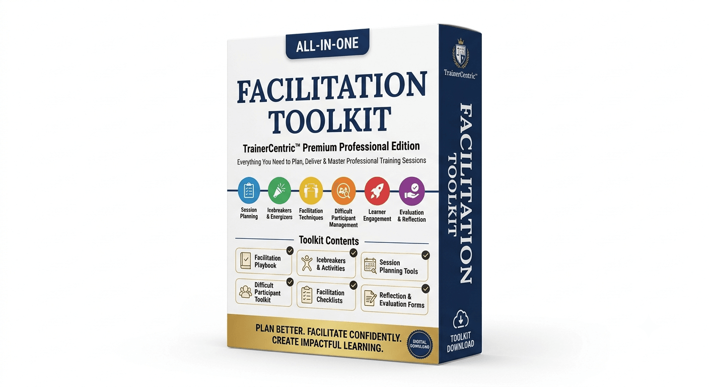 Facilitation toolkit for corporate trainers