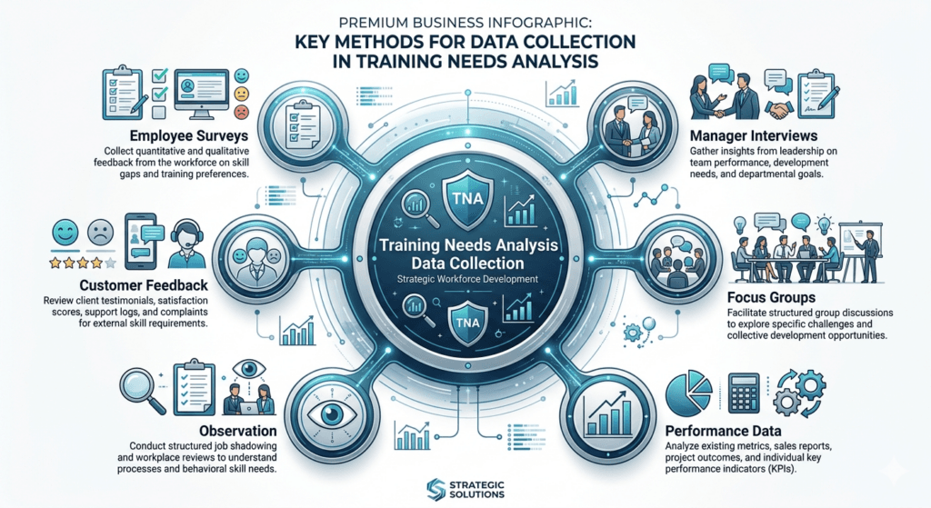 training needs analysis questionnaire and data collection methods