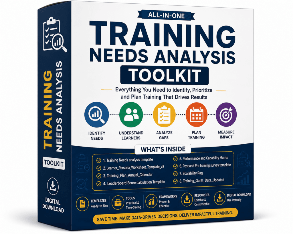 Training Needs Analysis Toolkit