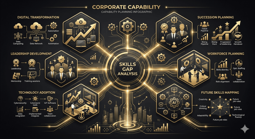 Business scenarios where skills gap analysis should be used