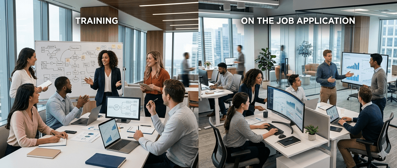 Applying workplace learning and training on the job