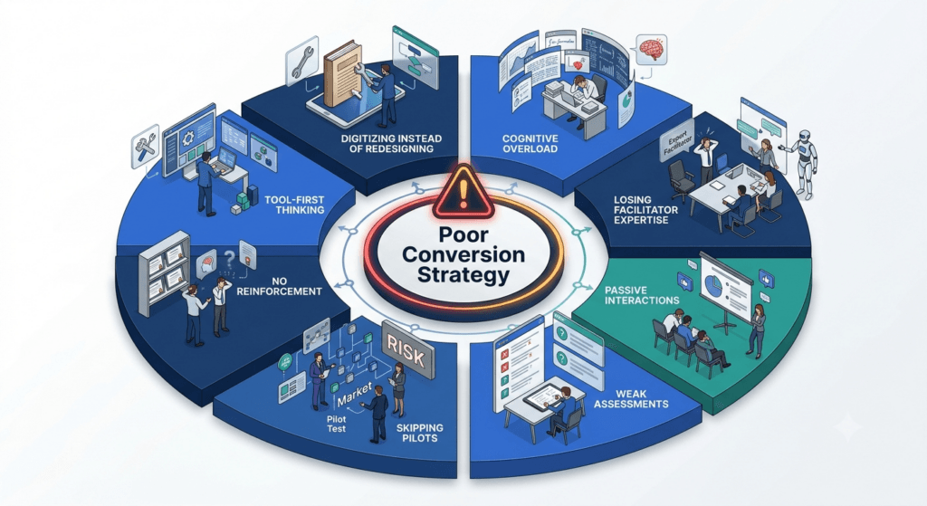 common eLearning conversion mistakes
