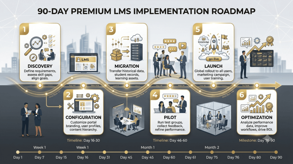 LMS implementation roadmap