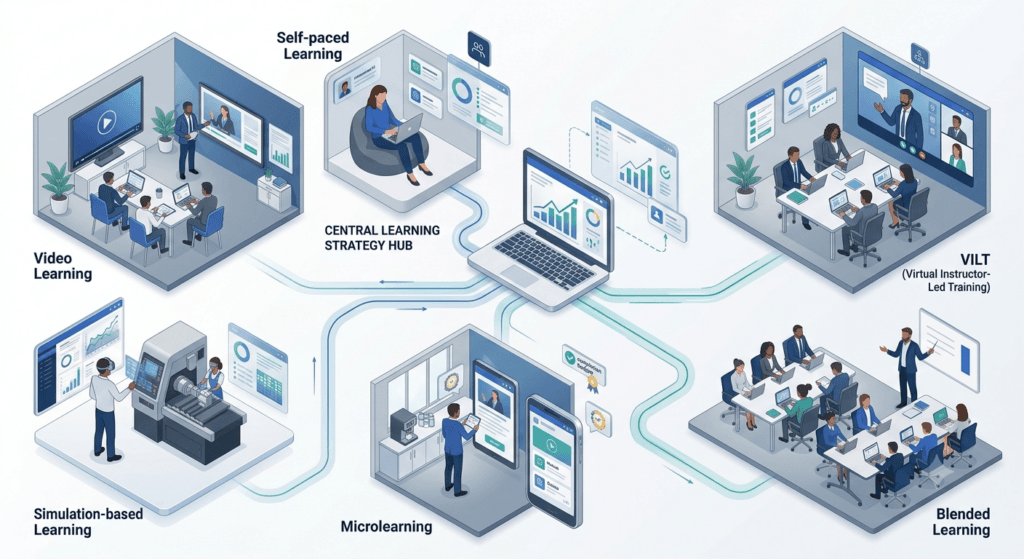 types of eLearning formats