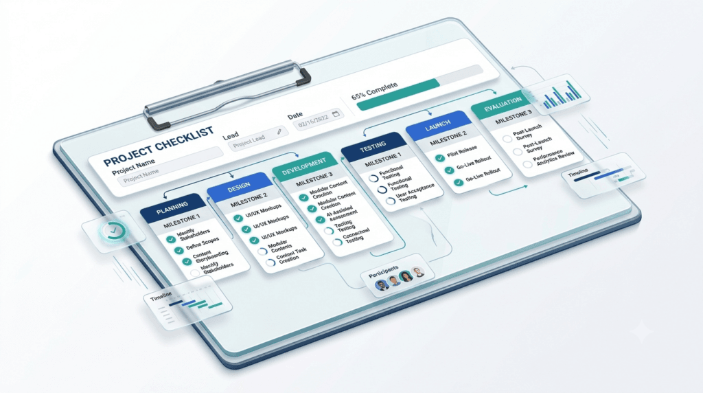 eLearning conversion checklist