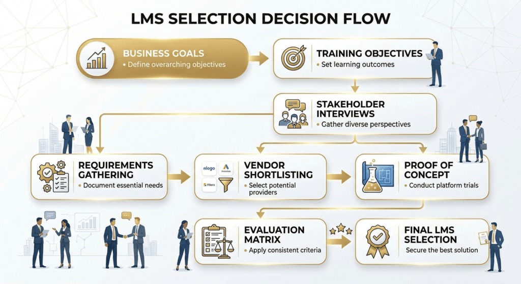 LMS buying process