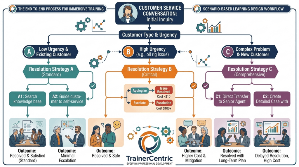 branching scenario example