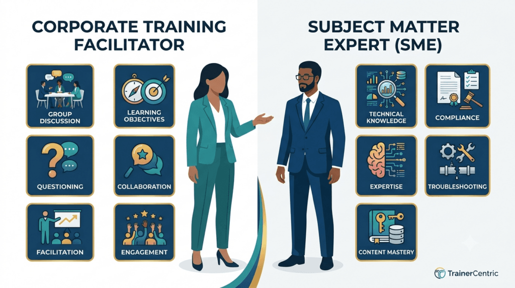 facilitator vs subject matter expert