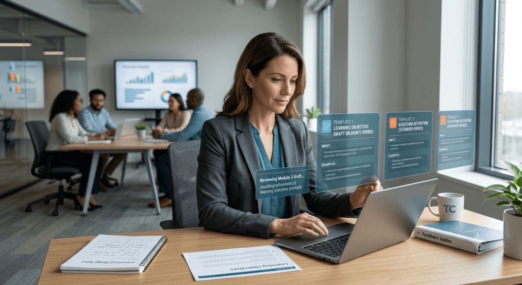 AI prompts for trainers, ChatGPT prompts instructional design