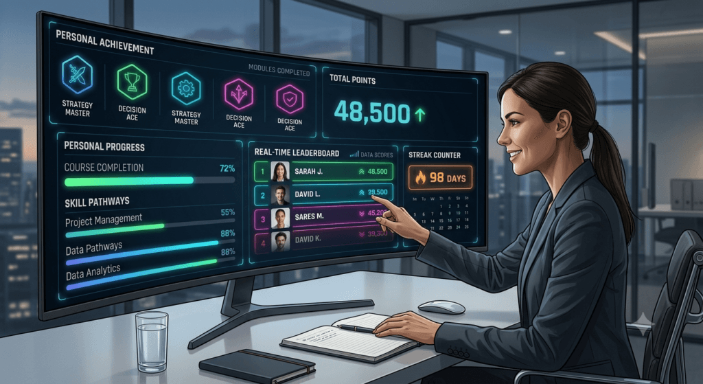 gamification examples in corporate training