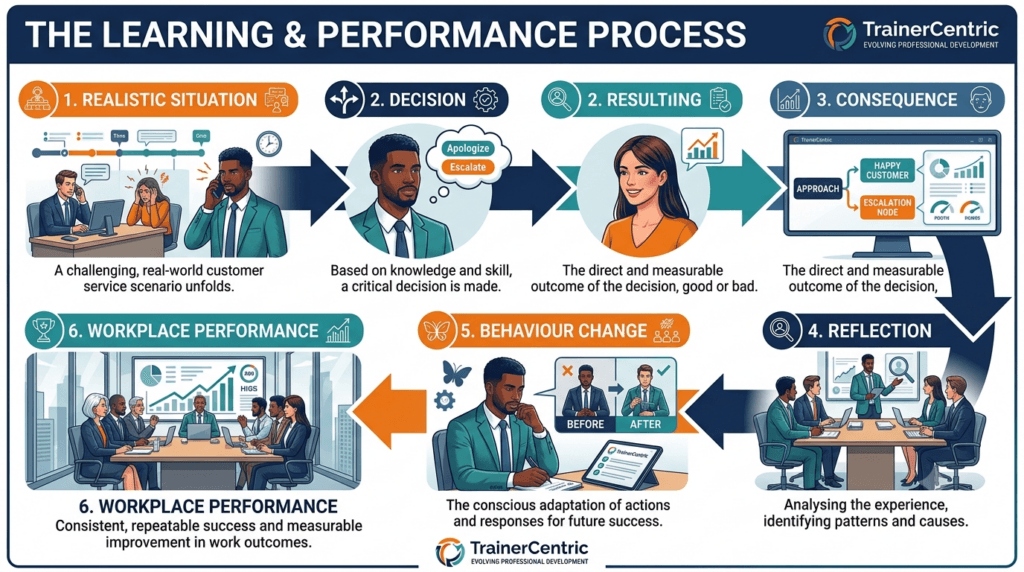how scenario based learning improves retention