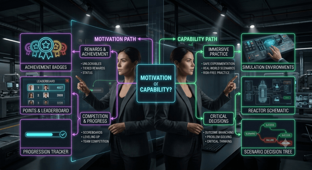 when to use gamification vs game based learning