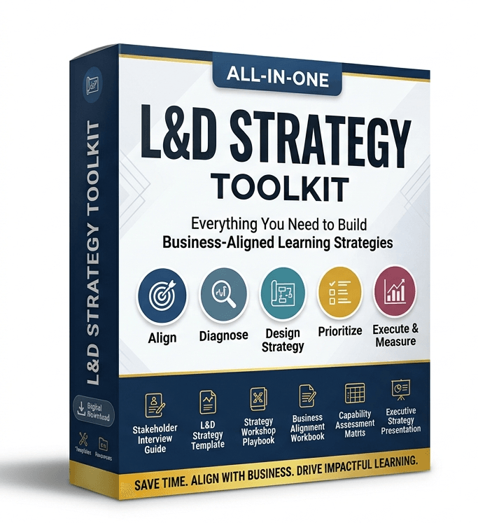 L&D Strategy Toolkit | Enterprise Learning & Development Planning Templates
