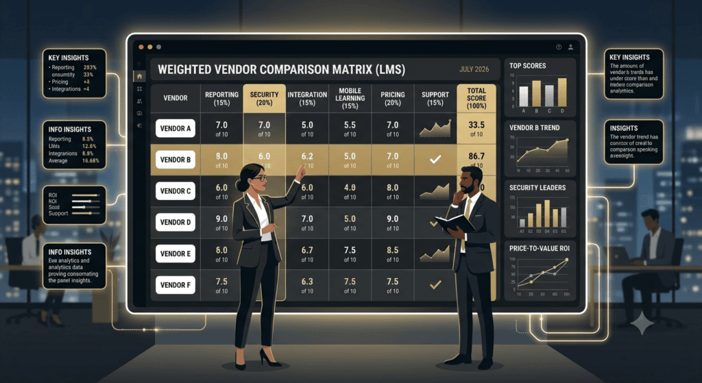 LMS Vendor Decision Matrix