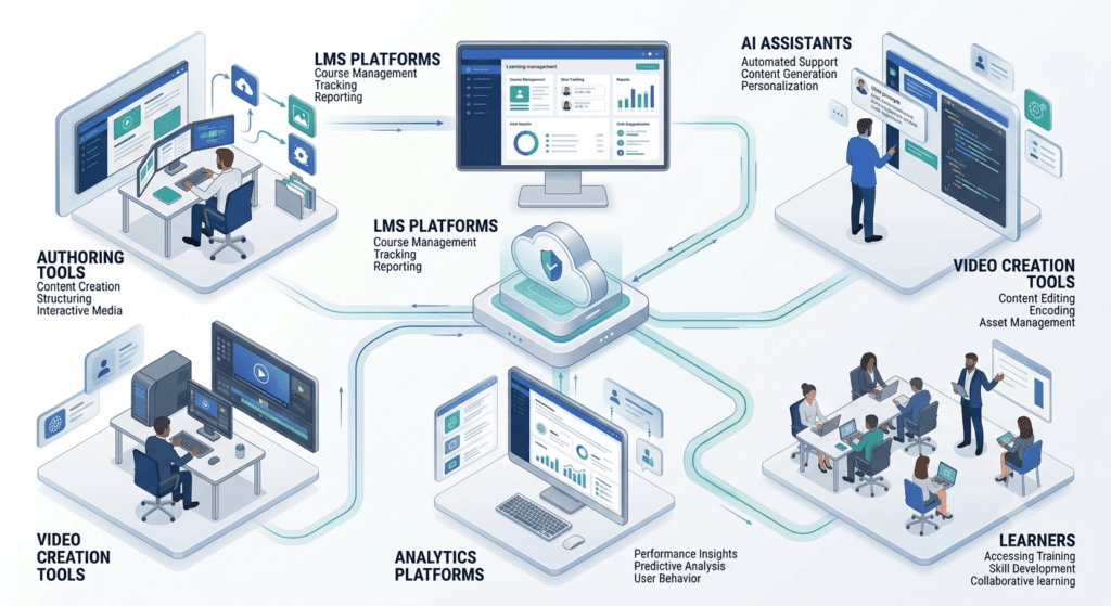 eLearning authoring tools and LMS