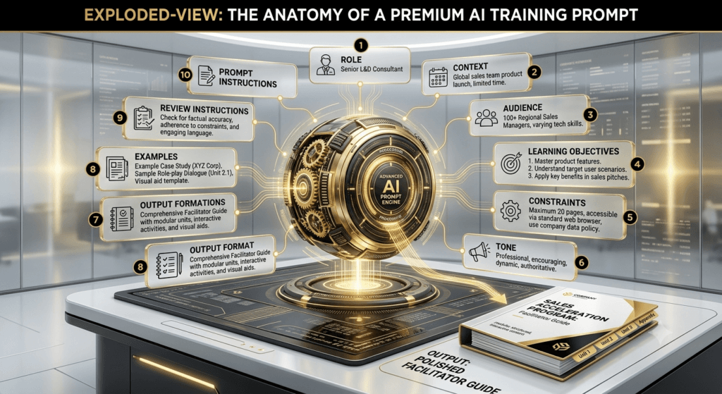 AI prompt structure, prompt engineering framework, ChatGPT prompt anatomy