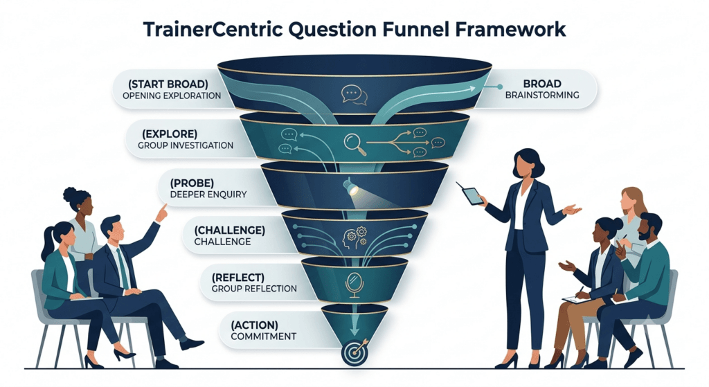 question funnel framework for trainers