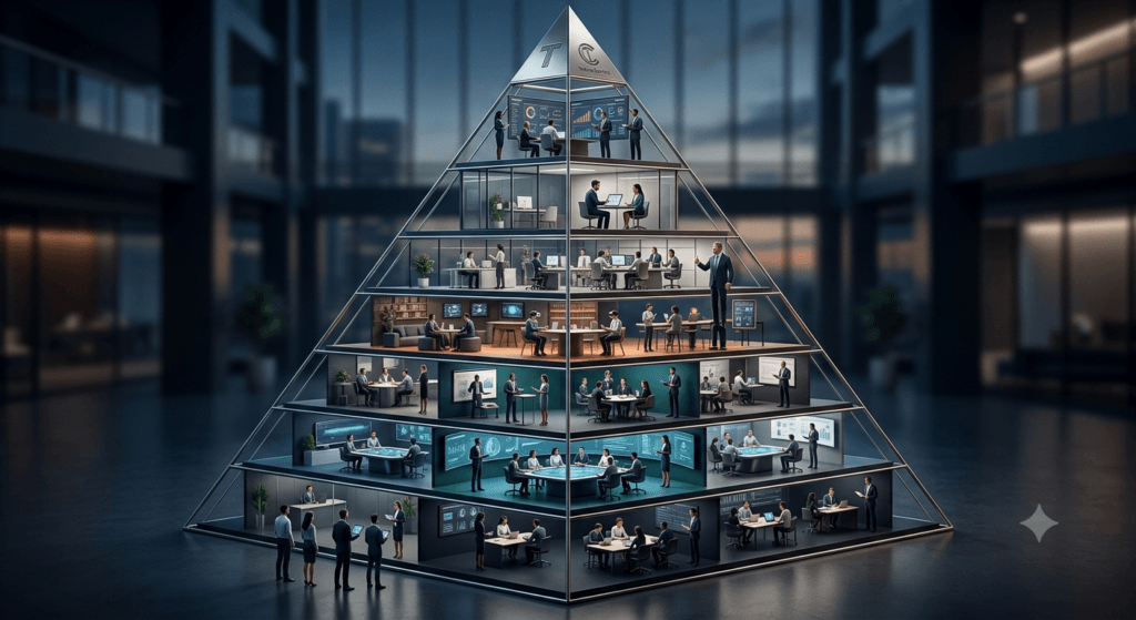 Learning journey framework for corporate training programmes