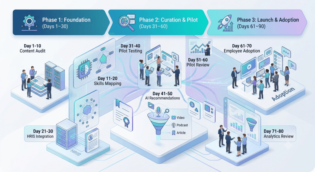 LXP implementation roadmap