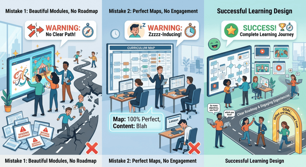 instructional design mistakes