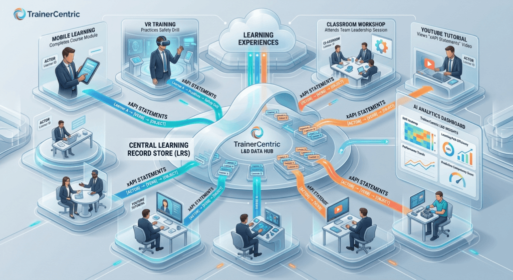 xAPI learning record store