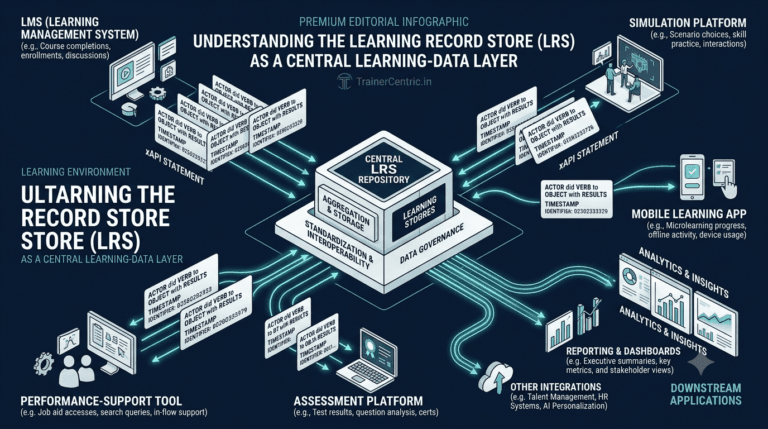 learning record store centralizing xAPI data from multiple learning systems