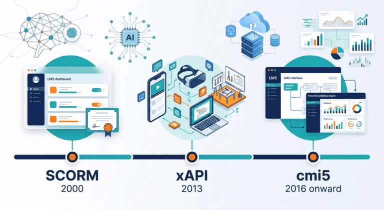 SCORM vs xAPI vs cmi5